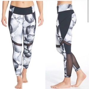 Calia by Carrie Underwood Floral Mesh Leggings